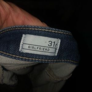 Almost new girlfriend jeans
